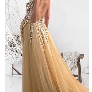 Maternity Sexy V-neck sequin dress